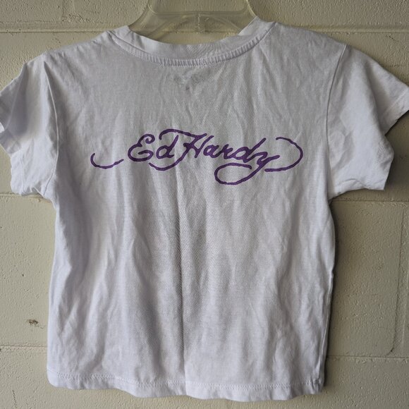 Koi Fish Baby Tee cropped Shirt - Picture 2 of 7